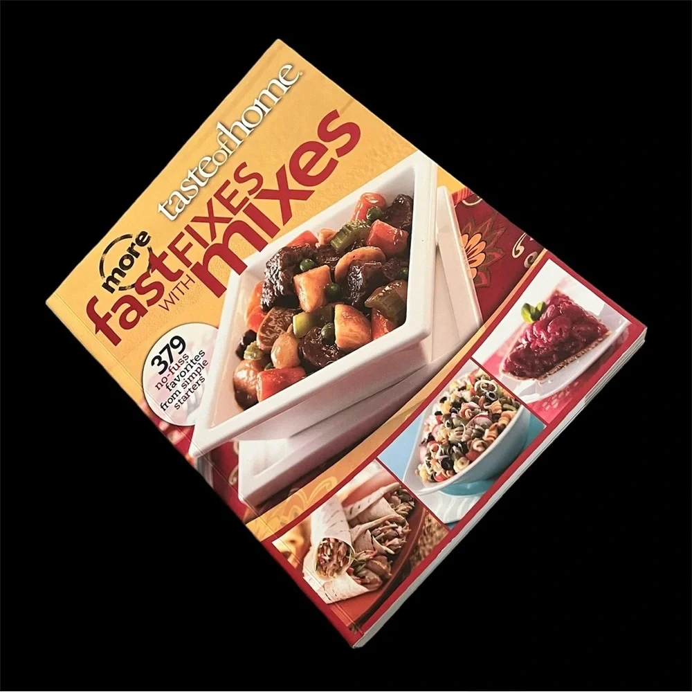 Taste of Home 379 More Fast Fixes with Mixes Cookbook Perfect Gift Condition NWT